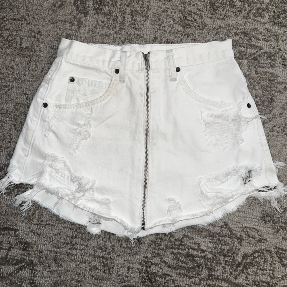 CARMAR DENIM SKIRT